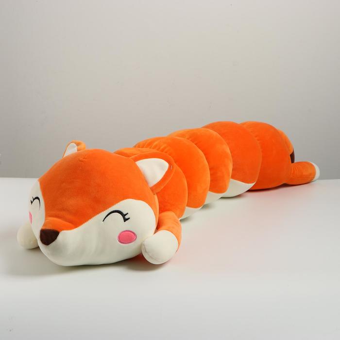 Мягкая игрушка «Лисичка», длинная, 100 см
