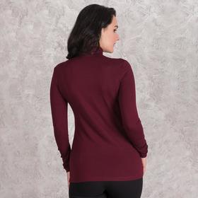 

Водолазка женская, цвет бордовый, размер 42