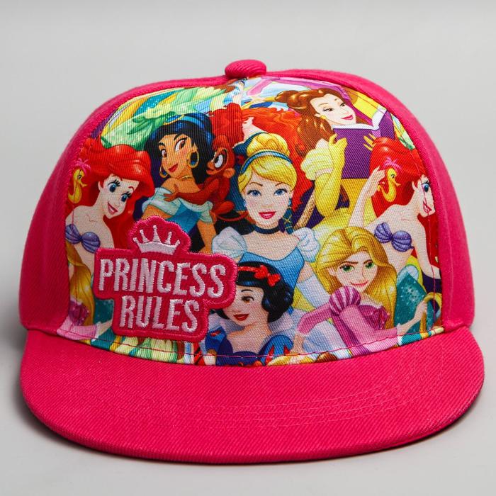 

Кепка детская, "Princess" Принцессы р-р 52-56