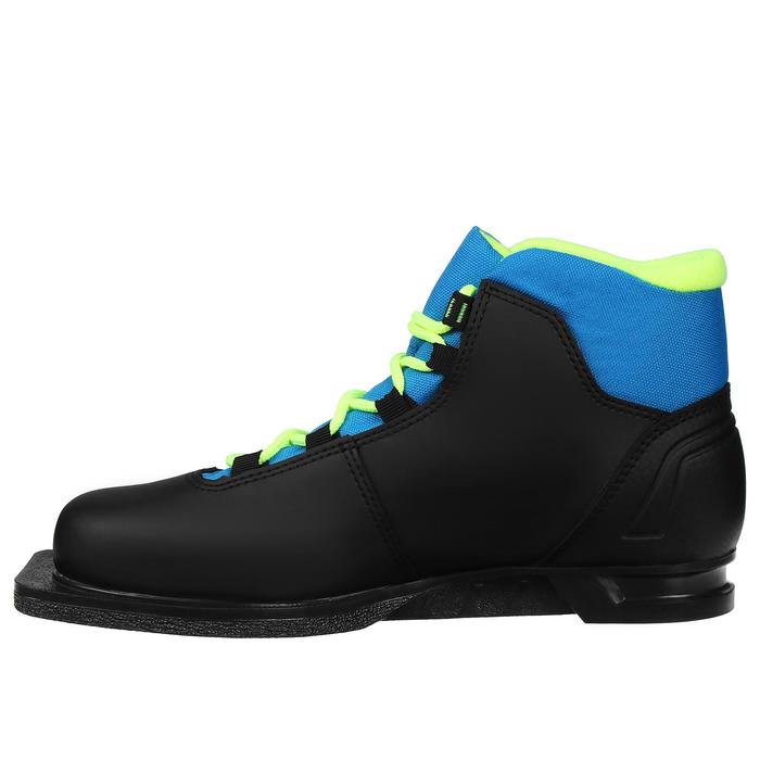 Ботинки лыжные TREK Soul NN 75 ИК (черный, лого синий) (р. 40)