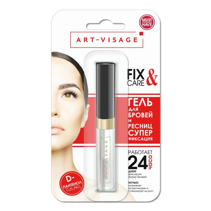

Гель для бровей и ресниц Art-Visage, суперфиксация, в блистере, тон прозрачный