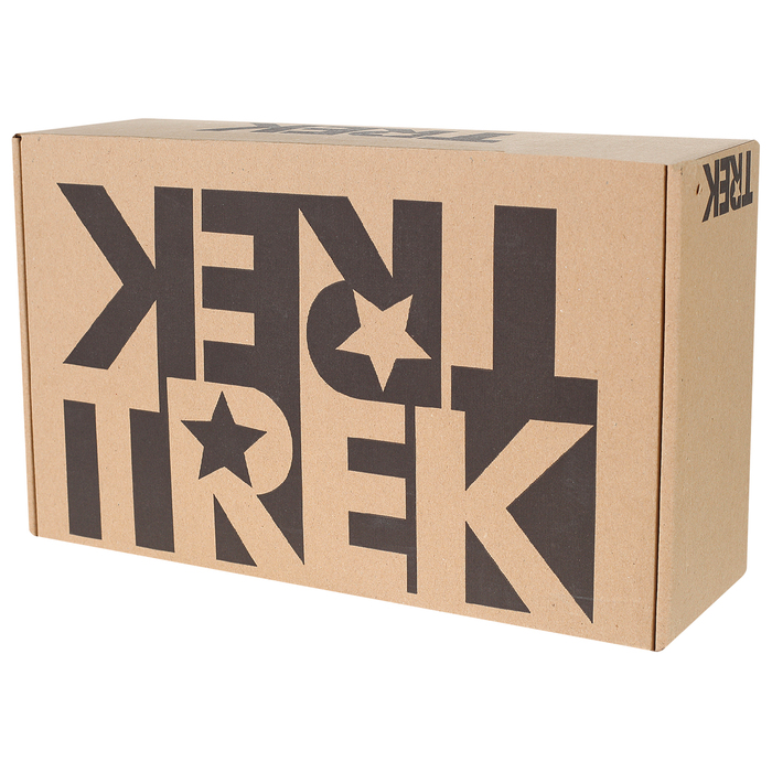 Ботинки лыжные TREK Sportiks NNN ИК, цвет чёрный, лого синий, размер 45