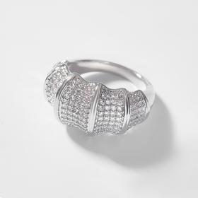 

Кольцо "Статус" коралл, цвет белый в серебре, размер 18