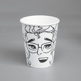 

Стакан "Лица" для горячих напитков, 250 мл, диаметр 80 мм