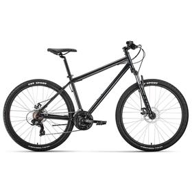 

Велосипед 27,5" Forward Sporting 2.2 disc, цвет темно-серый/черный, размер 19"