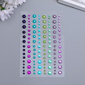 

Полубусины клеевые "Рукоделие. Мелодия весны" 120 шт, 3-6 мм