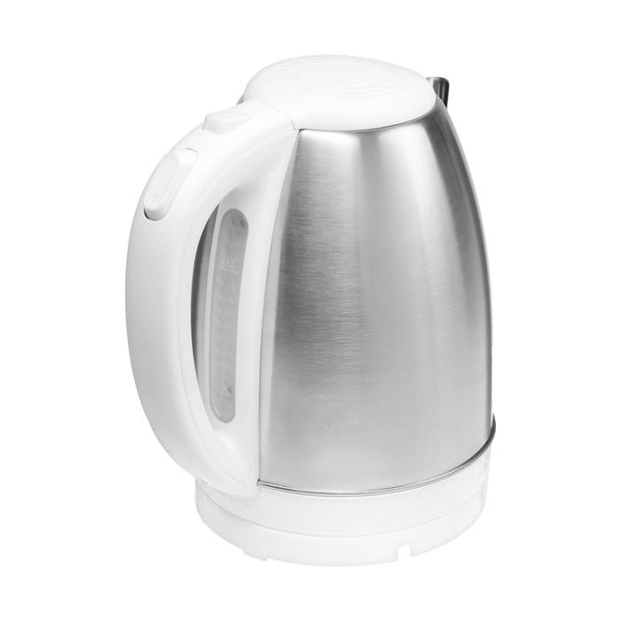 

Чайник электрический GELBERK GL-450, металл, 1.8 л, 1500 Вт, серебристый