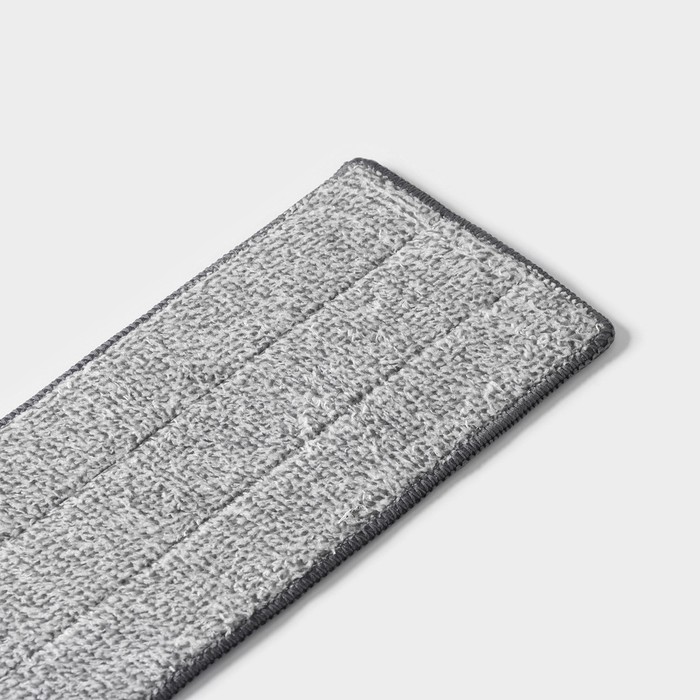 Насадка для швабры на липучке из микрофибры, комплектующие к набору, 32×12 см, 1 карман