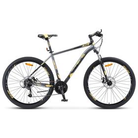 

Велосипед 29" Stels Navigator-910 MD, V010, цвет чёрный/золотой, размер 16,5"
