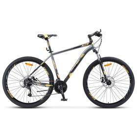 

Велосипед 29" Stels Navigator-910 MD, V010, цвет чёрный/золотой, размер 20,5"