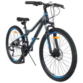 

Велосипед 26" Stels Navigator-610 MD, V040, цвет антрацитовый/синий, размер 16"