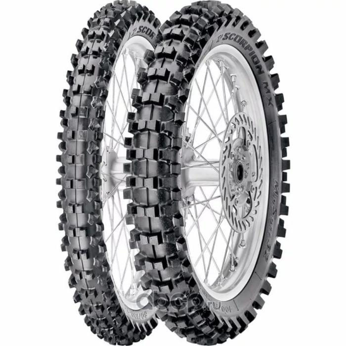 

Мотошины Pirelli Scorpion MX Soft 110/90 -19 62M TT Кросс Rear