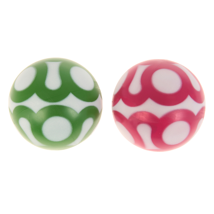 Мяч диаметр 125 мм лакированный в мешке, цвета МИКС