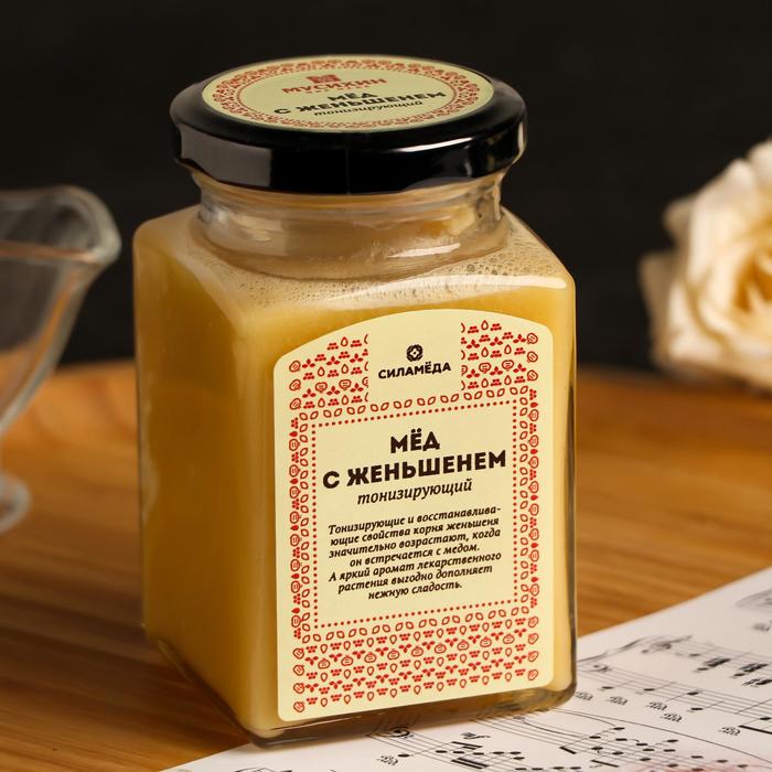 

Мёд с женьшенем, 300 г