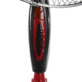 

Вентилятор LuazON LOF-01, напольный, 45 Вт, 3 режима, черно-красный