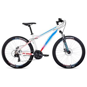 

Велосипед 26" Forward Flash 2.2 disc, цвет белый/голубой, размер 19"