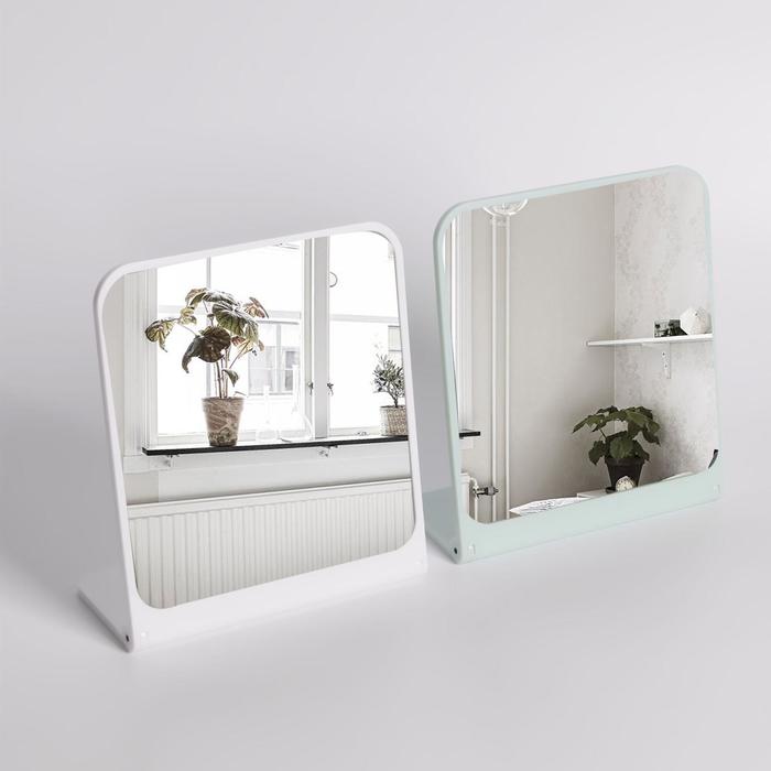 фото Зеркало складное-подвесное, зеркальная поверхность — 14,5 × 15 см, цвет микс