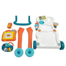 

Игровой центр-ходунок 2в1 «Первые шаги», цвет синий