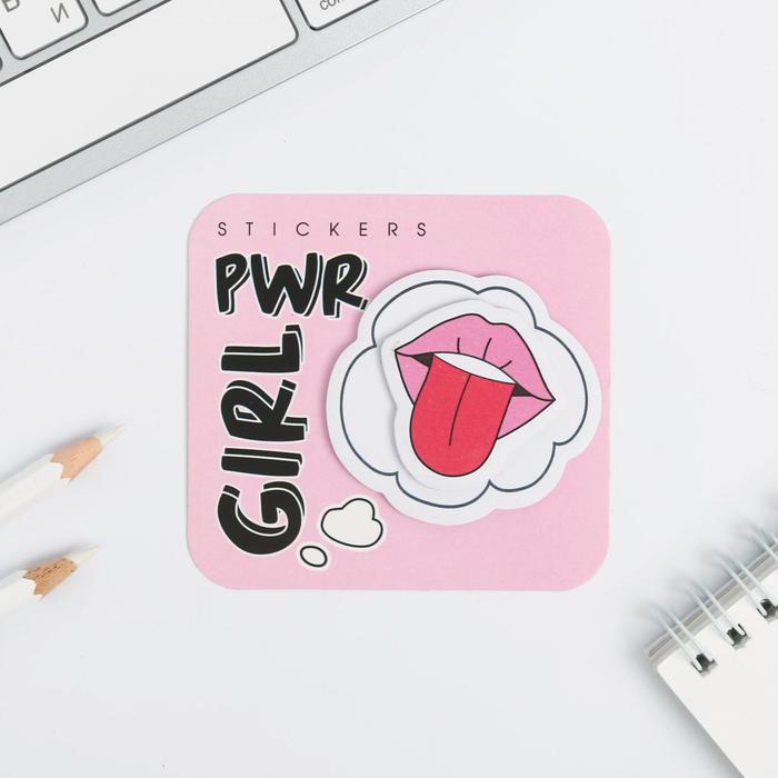 

Двухслойные стикеры Girl, 40 листов