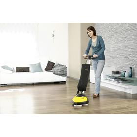 

Полотер Karcher FP 303, 600 Вт, 290 мм, 4 л, чёрно-жёлтый