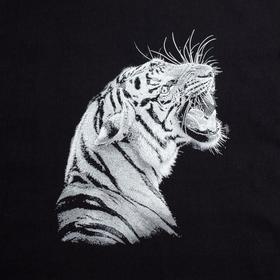 

Холщовая сумка Like a Tiger черная, 35х38х6 см, ручки: 54х2,5 см