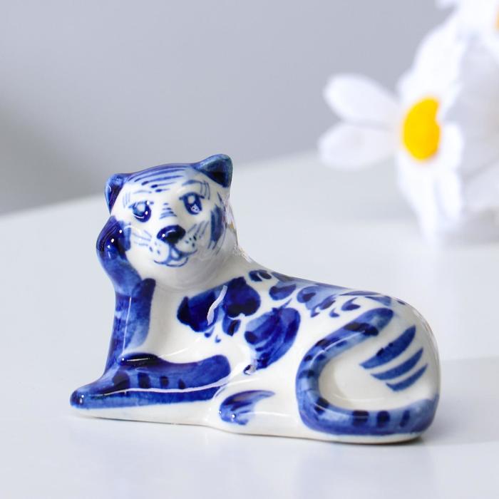 

Сувенир "Кот Хозяин", гжель