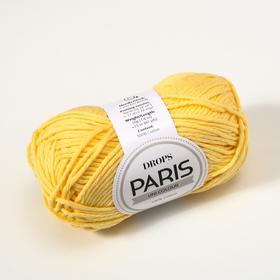 

Пряжа "Paris" 100% хлопок 75м/50гр (35 св. жёлтый)