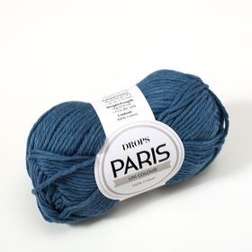 

Пряжа "Paris" 100% хлопок 75м/50гр (48 тёмно-морская волна)