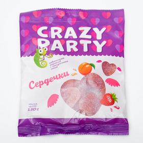 

Мармелад жевательный фигурный "Сердечки" 150 г / 20 шт