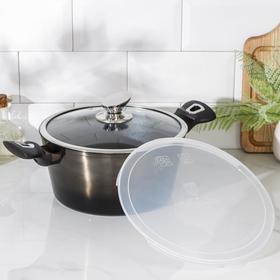 

Кастрюля Shiny Black Edition, 4.1 л, d=24 см