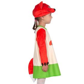 

Карнавальный костюм «Лисичка», серия Ми-ми-мишки, 4-5 лет, р. 28-30, рост 104-110 см