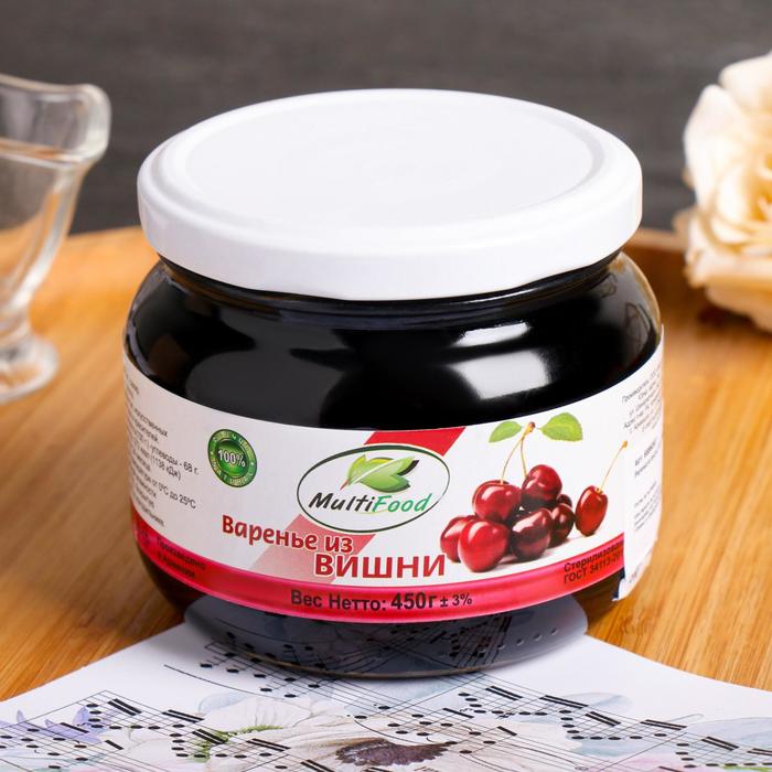 Варенье из вишни, 450 г.