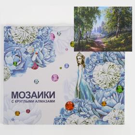 

Алмазная мозаика с подрамником, полное заполнение «Тропинка» 40×50 см
