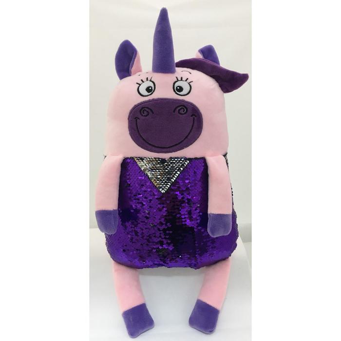 Игрушка мягконабивная «Единорог» 45 см