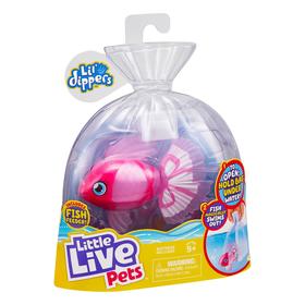 Интерактивная игрушка «Волшебная рыбка Lil' Dippers», розовая