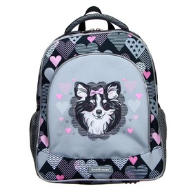 

Рюкзак каркасный Erich Krause ErgoLine 15 L, 39 х 28 х 14 см, Mimi Dog, серый