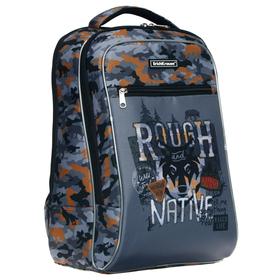 

Рюкзак каркасный Erich Krause ErgoLine 44*29*21 мап 18L Rough Native, серый 48349