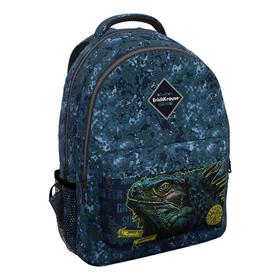

Рюкзак молодежный Erich Krause EasyLine 44*33*23 мал 20L Iguana, синий 48608