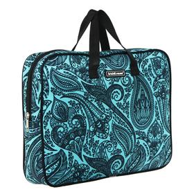 

Папка с ручками текстиль А4 70мм 360*270 Erich Krause дев Paisley Style 49095