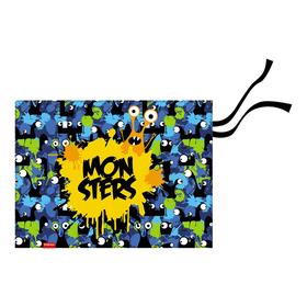 

Накладка на стол текстильная (складная) А3 450*330 ErichKrause мал Monsters, син/желт 52738