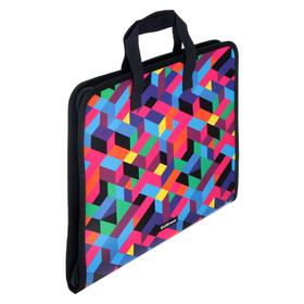 

Папка с ручками пластик А4+ 30мм 334*251 ErichKrause Disco Style 49365