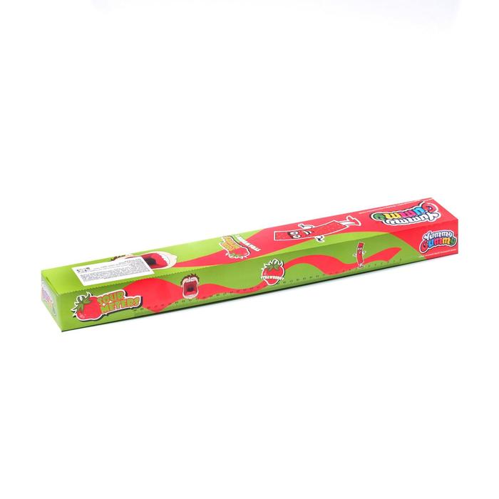 

Жевательный мармелад Yummy Gummy вкус клубника в кислой обсыпке, 15 г