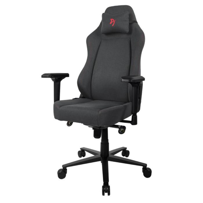 

Кресло игровое Arozzi Primo Woven Fabric - Black - Red logo
