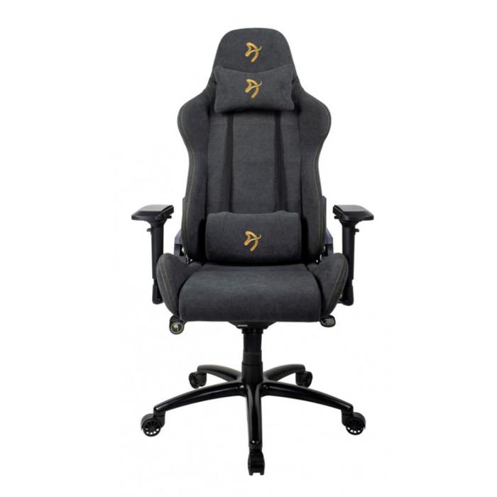 Кресло игровое Arozzi Verona Signature Soft Fabric - Gold Logo игровое кресло drift dr275 fabric cloud gray