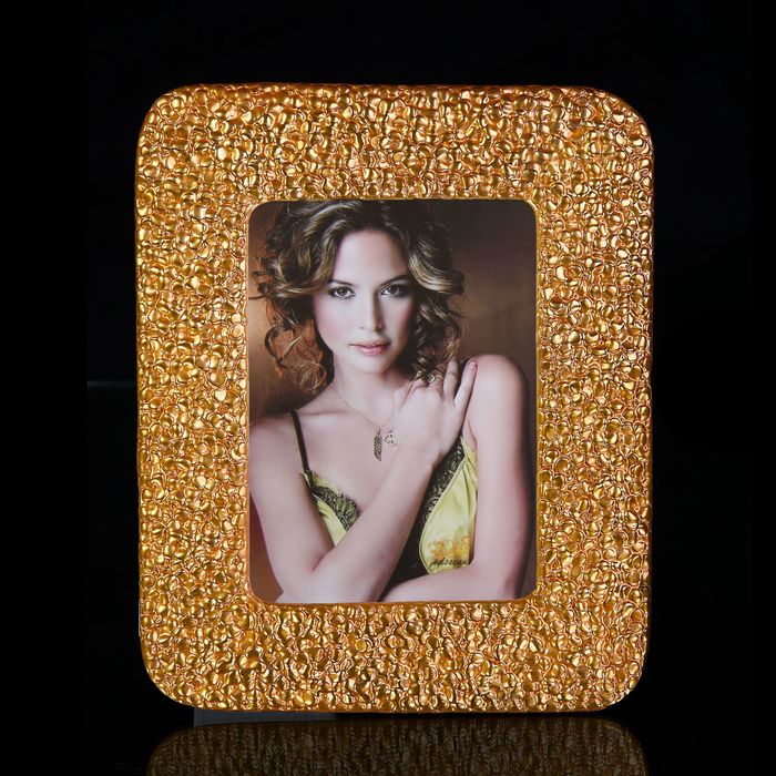 Фоторамка "Нэрвива" золотистая, 14 х20 см