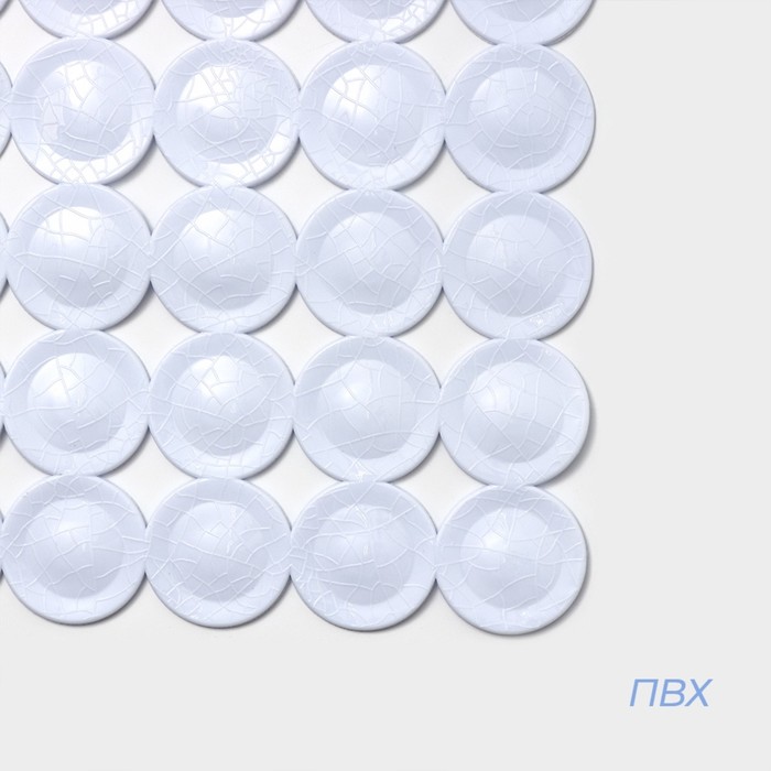 Коврик для ванны Доляна «Пузыри», 38×68 см, цвет МИКС
