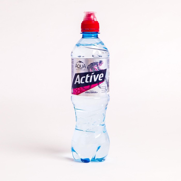 

Вода негазированная Aqua Minerale Active Малина 0,5л
