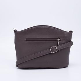 

Сумка женская, отдел на молнии с перегородкой, 3 наружных кармана, длинный ремень, цвет коричневый