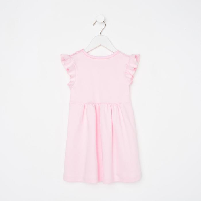 фото Платье для девочки, цвет серый, рост 74 см гам