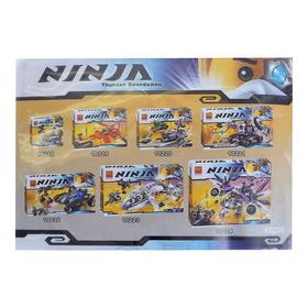 

Конструктор Ниндзя, 203 детали, в пакете